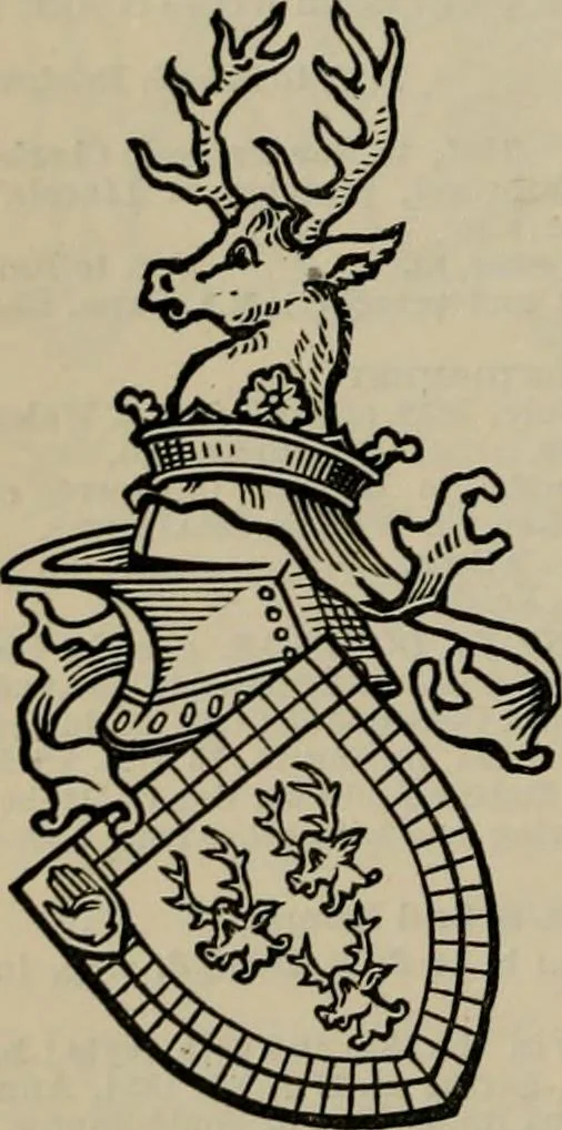 An illustration from The peerage, baronetage, and knightage of the British Empire : for 1882, 1883, leaf 223