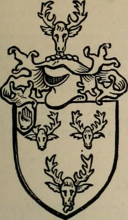 An illustration from The peerage, baronetage, and knightage of the British Empire : for 1882, 1883, leaf 224