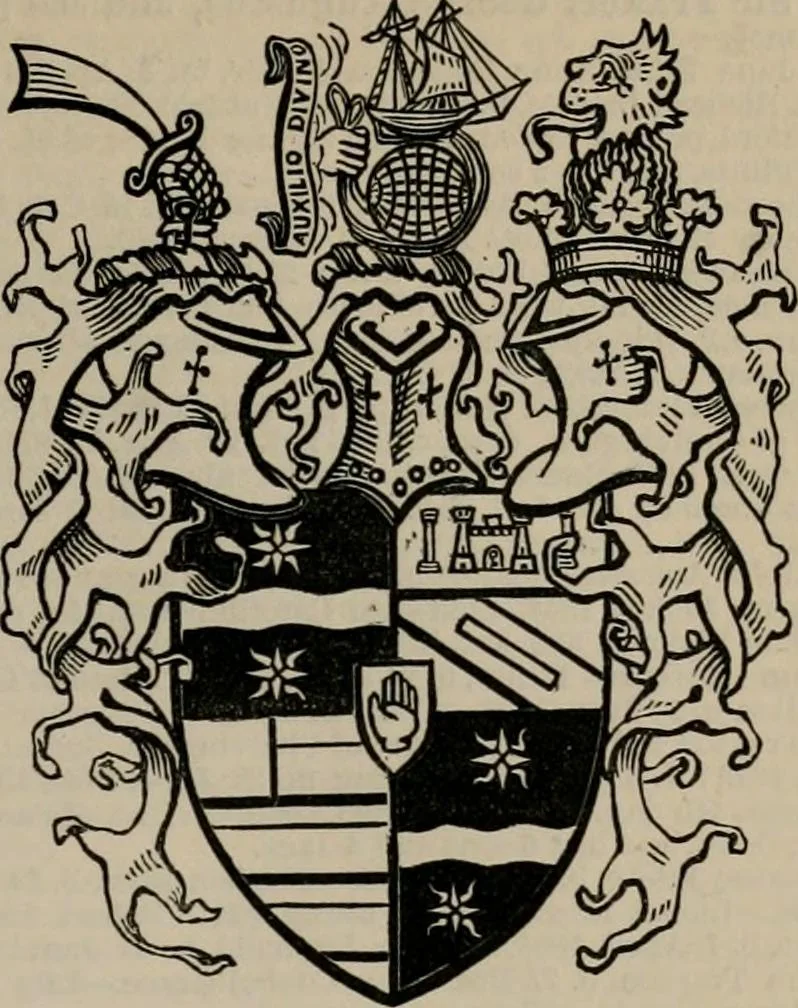 An illustration from The peerage, baronetage, and knightage of the British Empire : for 1882, 1883, leaf 224
