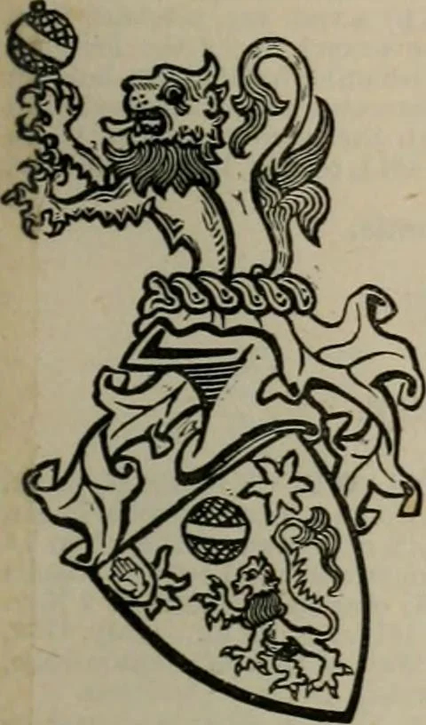 An illustration from The peerage, baronetage, and knightage of the British Empire : for 1882, 1883, leaf 226