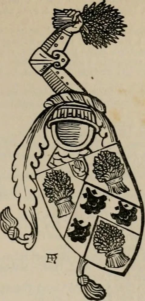 An illustration from The peerage, baronetage, and knightage of the British Empire : for 1882, 1883, leaf 236