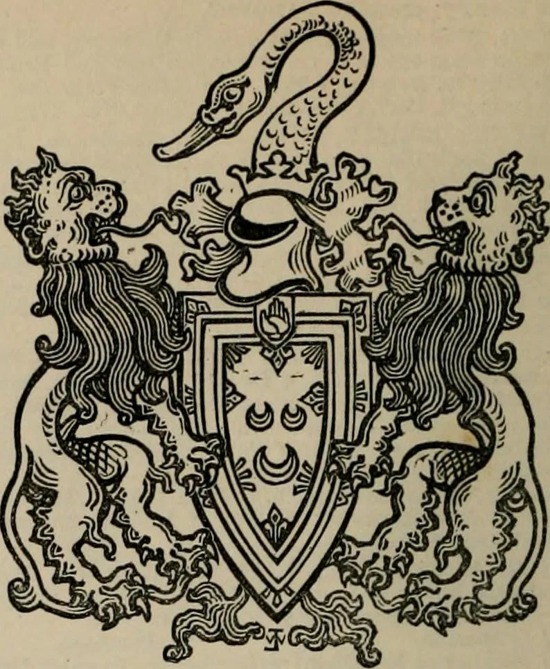 An illustration from The peerage, baronetage, and knightage of the British Empire : for 1882, 1883, leaf 237