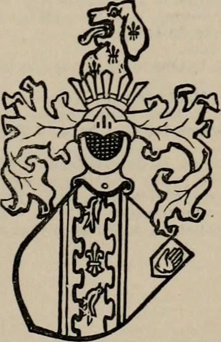 An illustration from The peerage, baronetage, and knightage of the British Empire : for 1882, 1883, leaf 238