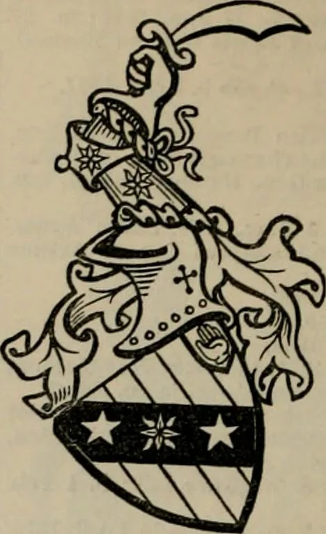 An illustration from The peerage, baronetage, and knightage of the British Empire : for 1882, 1883, leaf 245