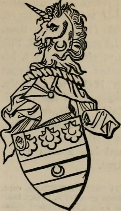 An illustration from The peerage, baronetage, and knightage of the British Empire : for 1882, 1883, leaf 246