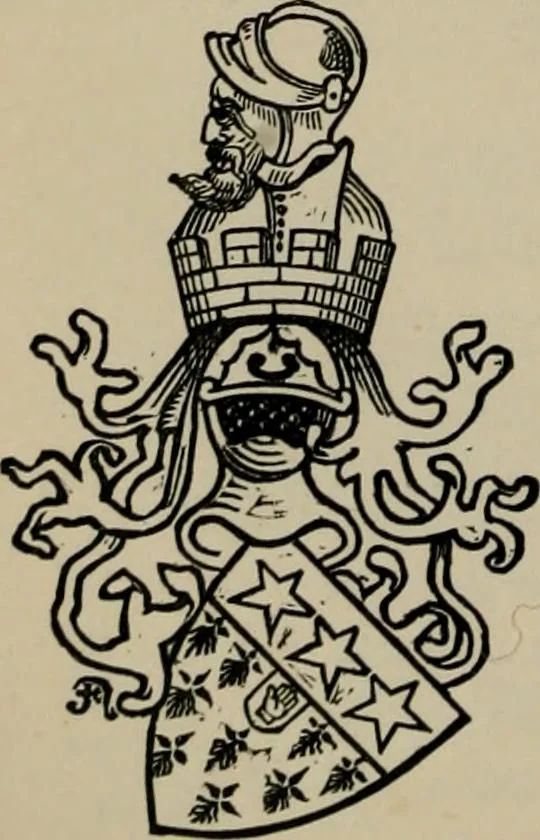 An illustration from The peerage, baronetage, and knightage of the British Empire : for 1882, 1883, leaf 247