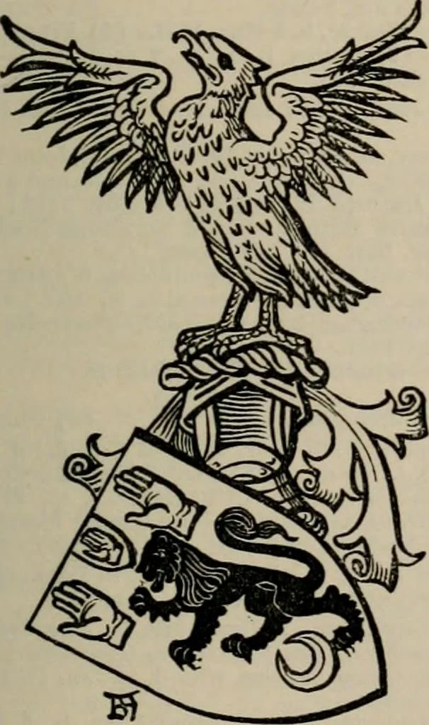 An illustration from The peerage, baronetage, and knightage of the British Empire : for 1882, 1883, leaf 252