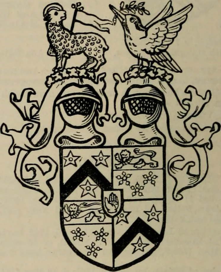 An illustration from The peerage, baronetage, and knightage of the British Empire : for 1882, 1883, leaf 255