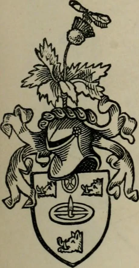 An illustration from The peerage, baronetage, and knightage of the British Empire : for 1882, 1883, leaf 256