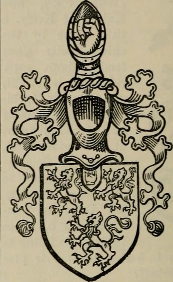 An illustration from The peerage, baronetage, and knightage of the British Empire : for 1882, 1883, leaf 263