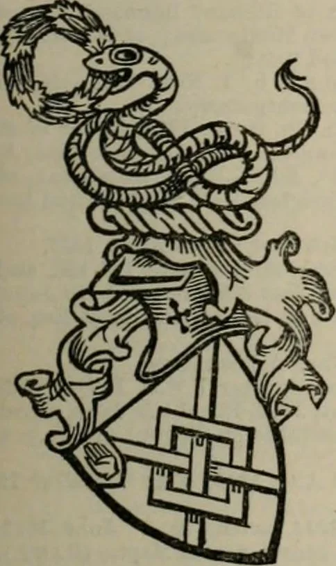 An illustration from The peerage, baronetage, and knightage of the British Empire : for 1882, 1883, leaf 266