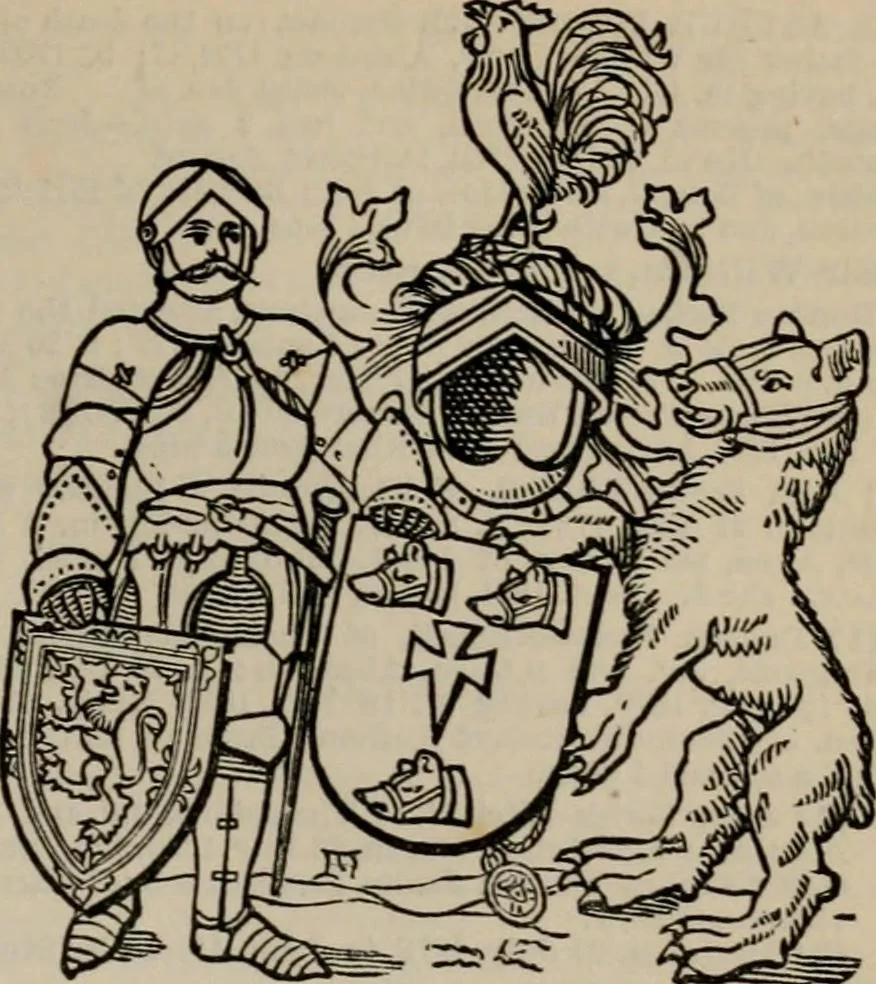 An illustration from The peerage, baronetage, and knightage of the British Empire : for 1882, 1883, leaf 268
