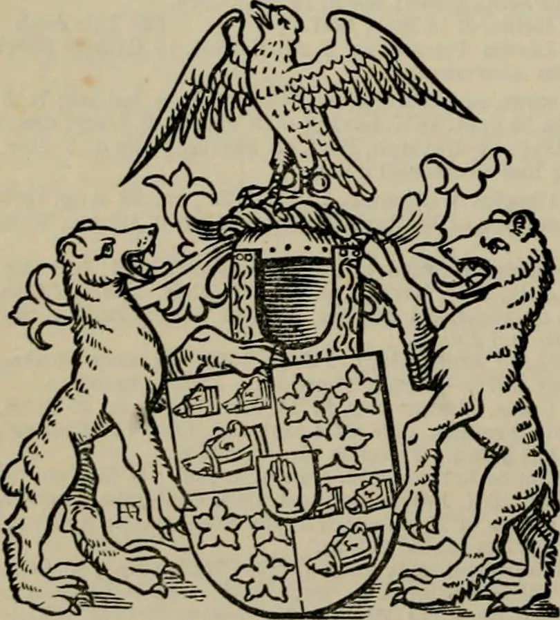 An illustration from The peerage, baronetage, and knightage of the British Empire : for 1882, 1883, leaf 271
