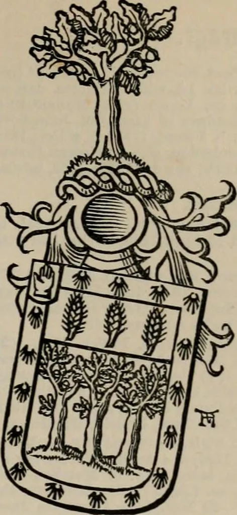 An illustration from The peerage, baronetage, and knightage of the British Empire : for 1882, 1883, leaf 272