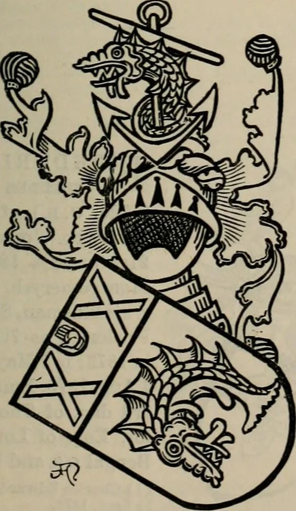 An illustration from The peerage, baronetage, and knightage of the British Empire : for 1882, 1883, leaf 276