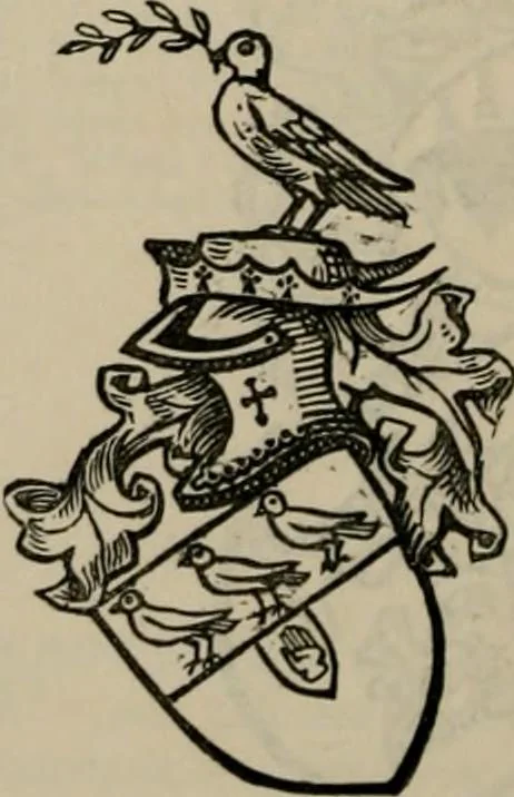 An illustration from The peerage, baronetage, and knightage of the British Empire : for 1882, 1883, leaf 277