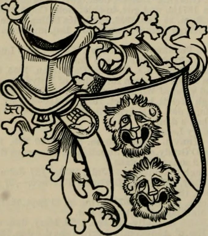 An illustration from The peerage, baronetage, and knightage of the British Empire : for 1882, 1883, leaf 279