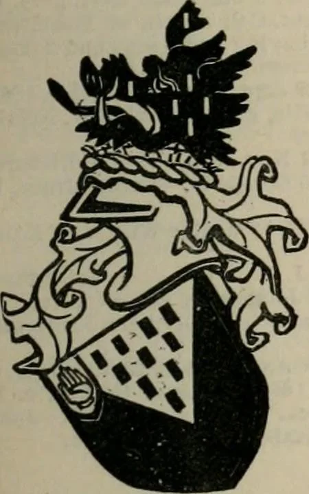 An illustration from The peerage, baronetage, and knightage of the British Empire : for 1882, 1883, leaf 282