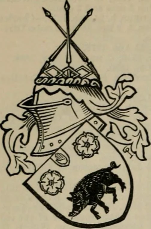 An illustration from The peerage, baronetage, and knightage of the British Empire : for 1882, 1883, leaf 287