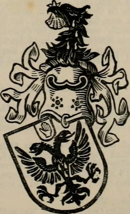 An illustration from The peerage, baronetage, and knightage of the British Empire : for 1882, 1883, leaf 288