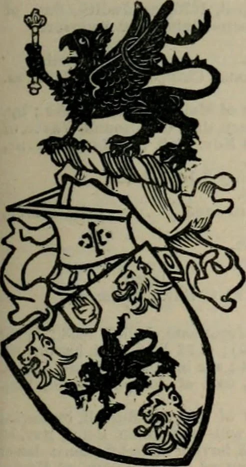 An illustration from The peerage, baronetage, and knightage of the British Empire : for 1882, 1883, leaf 290