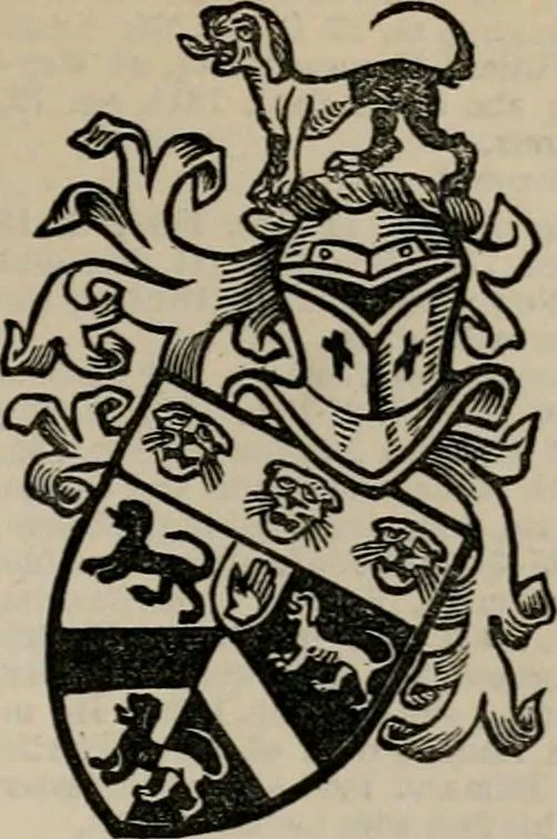 An illustration from The peerage, baronetage, and knightage of the British Empire : for 1882, 1883, leaf 294