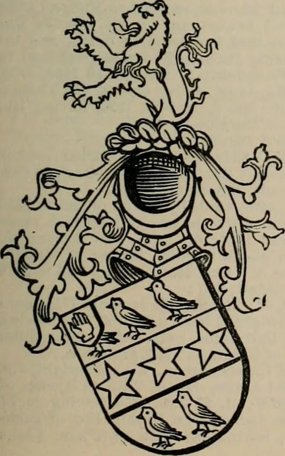 An illustration from The peerage, baronetage, and knightage of the British Empire : for 1882, 1883, leaf 296