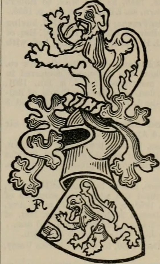 An illustration from The peerage, baronetage, and knightage of the British Empire : for 1882, 1883, leaf 302