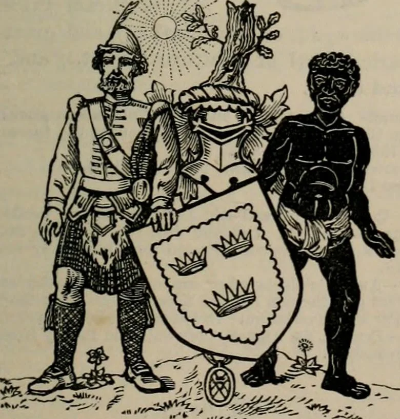 An illustration from The peerage, baronetage, and knightage of the British Empire : for 1882, 1883, leaf 306