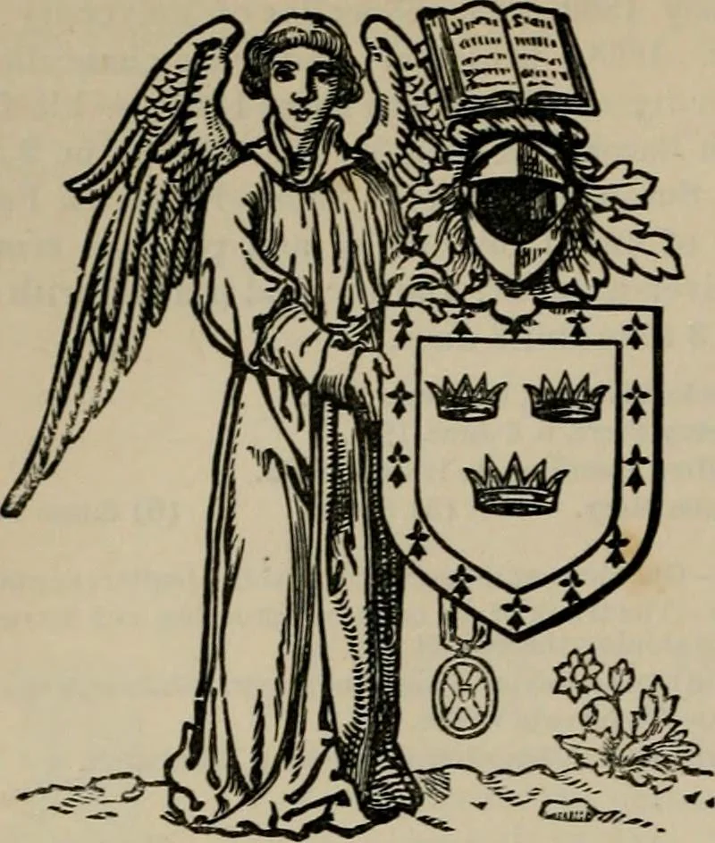 An illustration from The peerage, baronetage, and knightage of the British Empire : for 1882, 1883, leaf 307
