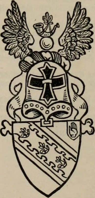 An illustration from The peerage, baronetage, and knightage of the British Empire : for 1882, 1883, leaf 308