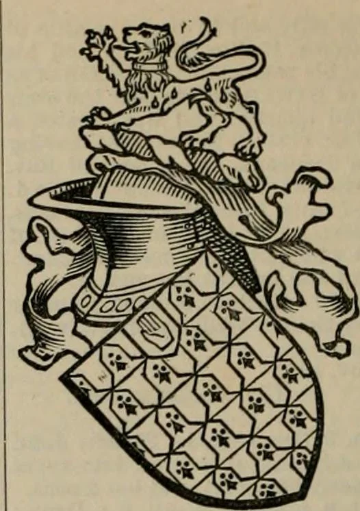 An illustration from The peerage, baronetage, and knightage of the British Empire : for 1882, 1883, leaf 309