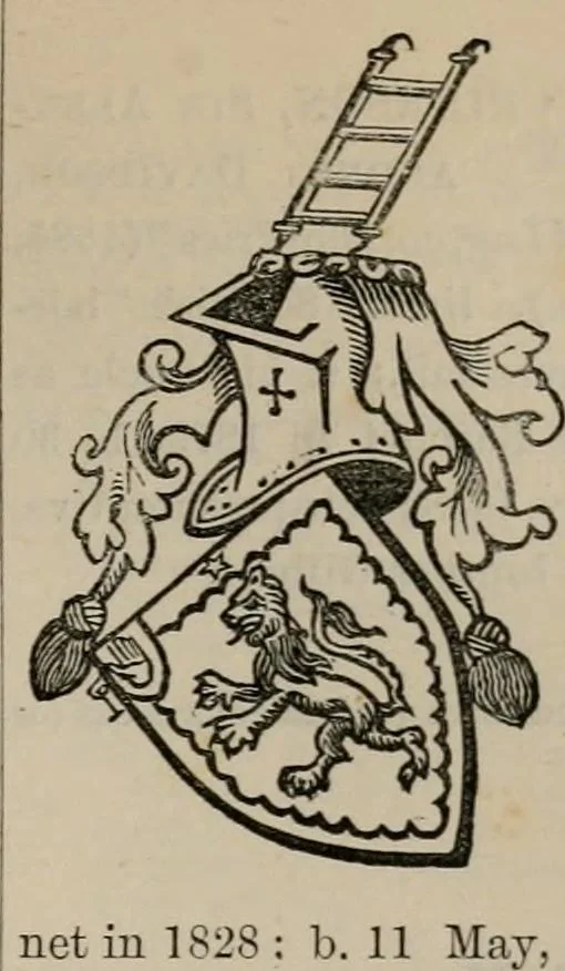 An illustration from The peerage, baronetage, and knightage of the British Empire : for 1882, 1883, leaf 310