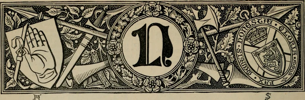 An illustration from The peerage, baronetage, and knightage of the British Empire : for 1882, 1883, leaf 317