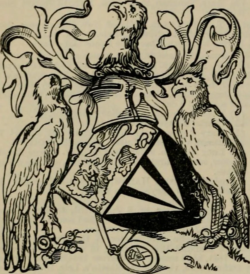 An illustration from The peerage, baronetage, and knightage of the British Empire : for 1882, 1883, leaf 319