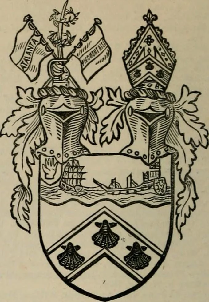 An illustration from The peerage, baronetage, and knightage of the British Empire : for 1882, 1883, leaf 325