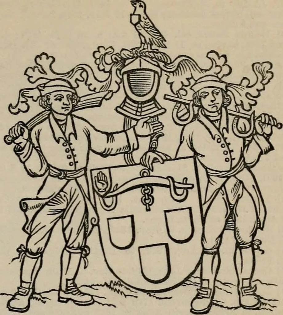 An illustration from The peerage, baronetage, and knightage of the British Empire : for 1882, 1883, leaf 336