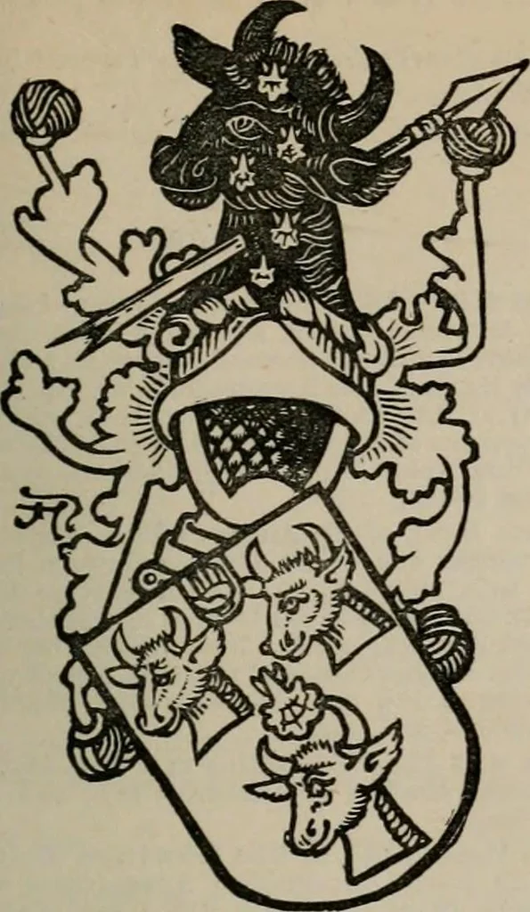 An illustration from The peerage, baronetage, and knightage of the British Empire : for 1882, 1883, leaf 338