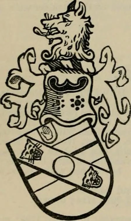 An illustration from The peerage, baronetage, and knightage of the British Empire : for 1882, 1883, leaf 345