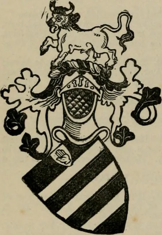 An illustration from The peerage, baronetage, and knightage of the British Empire : for 1882, 1883, leaf 357