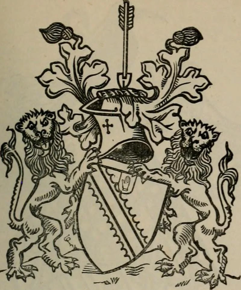 An illustration from The peerage, baronetage, and knightage of the British Empire : for 1882, 1883, leaf 360