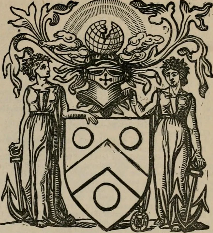 An illustration from The peerage, baronetage, and knightage of the British Empire : for 1882, 1883, leaf 362