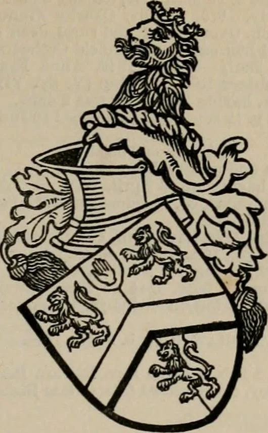 An illustration from The peerage, baronetage, and knightage of the British Empire : for 1882, 1883, leaf 364