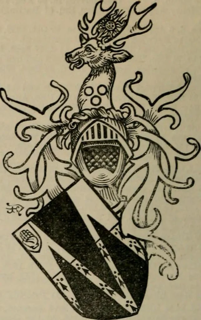 An illustration from The peerage, baronetage, and knightage of the British Empire : for 1882, 1883, leaf 367