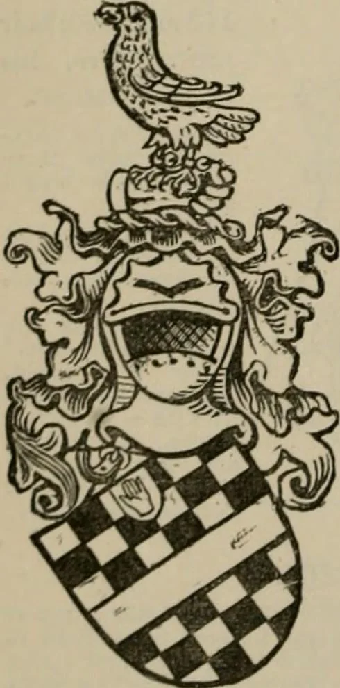 An illustration from The peerage, baronetage, and knightage of the British Empire : for 1882, 1883, leaf 37