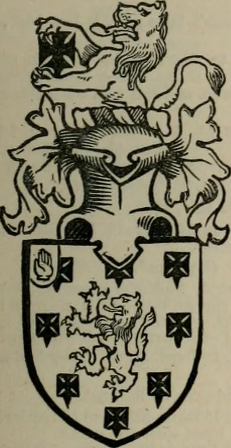 An illustration from The peerage, baronetage, and knightage of the British Empire : for 1882, 1883, leaf 370