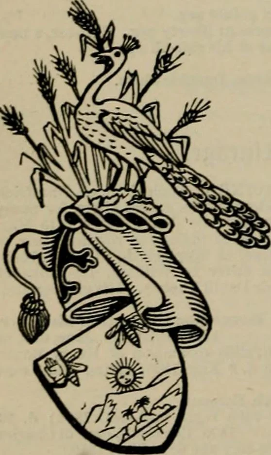 An illustration from The peerage, baronetage, and knightage of the British Empire : for 1882, 1883, leaf 377