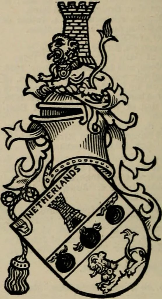 An illustration from The peerage, baronetage, and knightage of the British Empire : for 1882, 1883, leaf 385