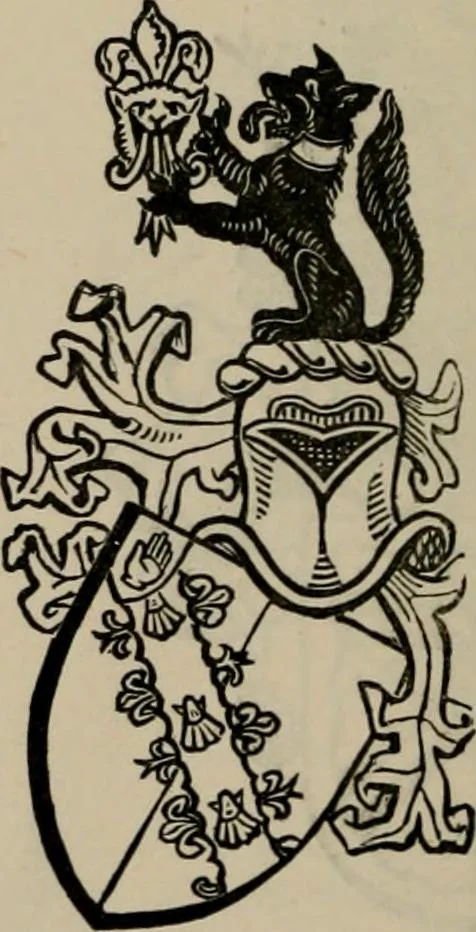 An illustration from The peerage, baronetage, and knightage of the British Empire : for 1882, 1883, leaf 389