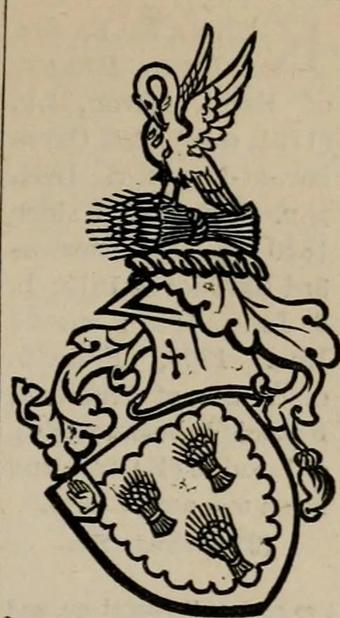 An illustration from The peerage, baronetage, and knightage of the British Empire : for 1882, 1883, leaf 390